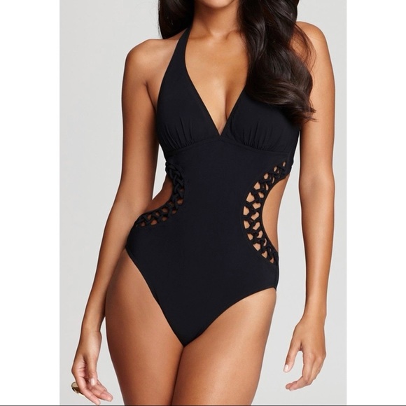 Profile By Gottex Other - Profile by gottex kenya monokini swim sz 8 runs small